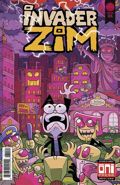 Invader Zim 31 Reader