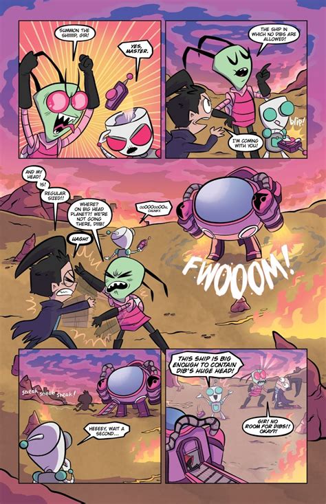 Invader Zim Collections 5 Book Series Reader