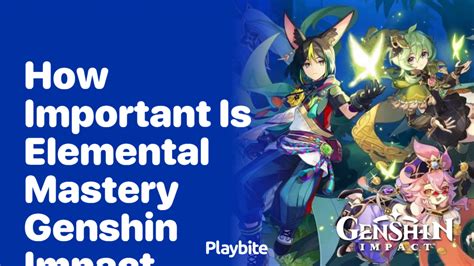 Invest in elemental mastery: