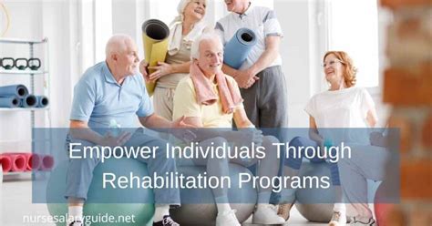 Invest in rehabilitation programs: