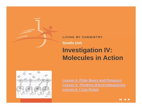 Investigation Iv Molecules In Action Answer Key Reader