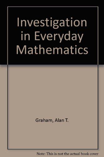 Investigation in Everyday Mathematics Epub