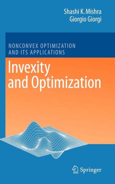 Invexity and Optimization 1st Edition Epub