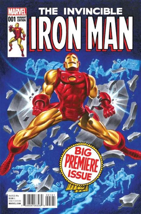 Invincible Iron Man 1 Timm Classic Variant Epub