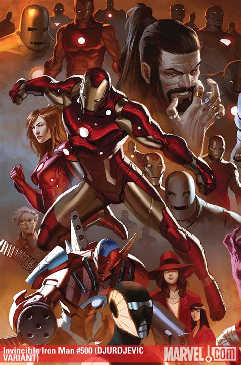 Invincible Iron Man Variant Cover Issue 500 Epub