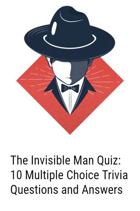 Invisible Man Test Answers PDF