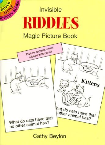 Invisible Riddles Magic Picture Book Dover Little Activity Books Kindle Editon