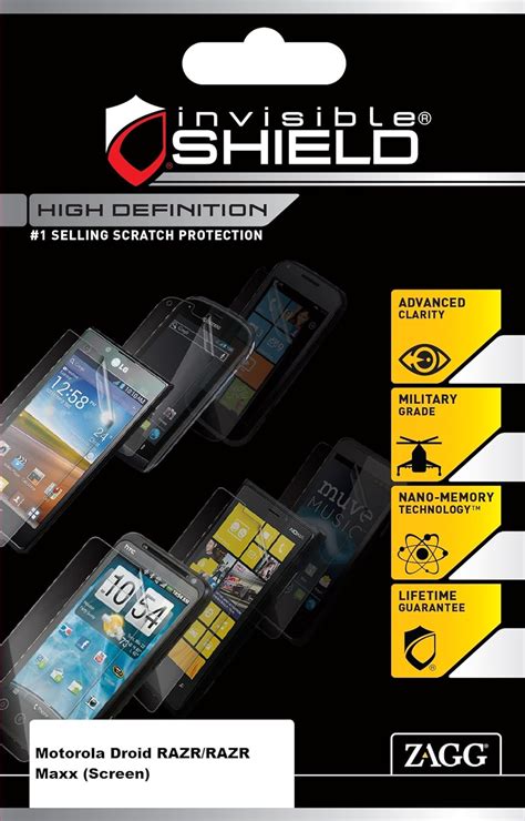 InvisibleShield High Definition Motorola Screen Doc