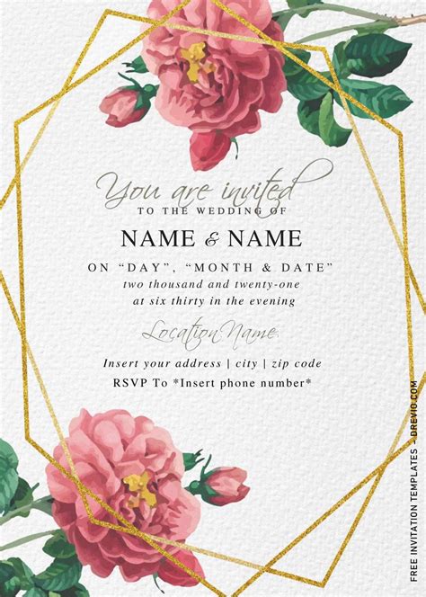 Invitation Templates Free
