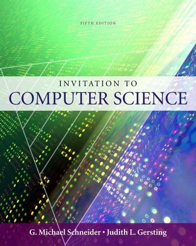 Invitation to Computer Science Introduction to CS PDF