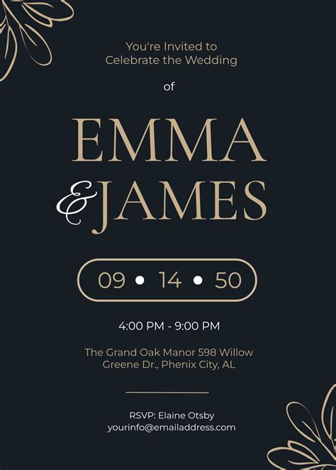 Invite Card Template