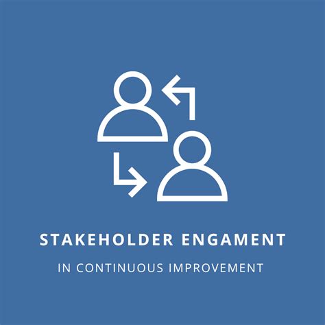 Involve stakeholders early on: