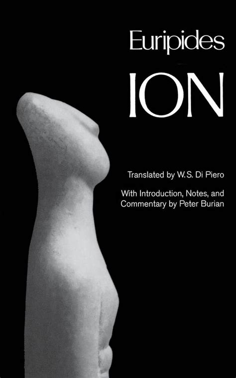 Ion Greek Tragedy in New Translations Reader