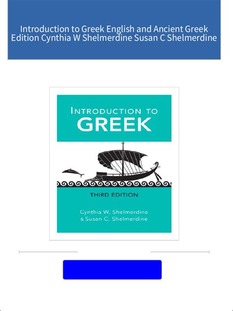 Ion With Introduction and Notes English and Ancient Greek Edition Epub