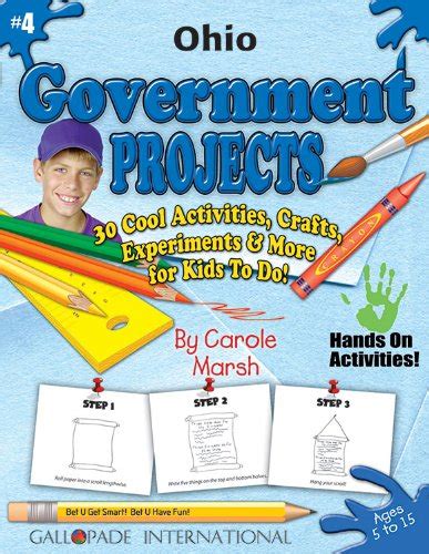 Iowa Government Projects 30 Cool Activities Crafts Experiments and More for Kids to Do to Learn About Your State 4 Iowa Experience Doc