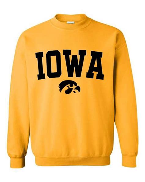 Iowa Hawkeye Crewneck Sweatshirt: A Timeless Classic for Hawkeye Fans