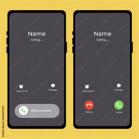 Iphone Calling Template