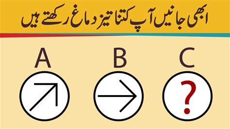 Iq Test With Answers In Urdu Kindle Editon