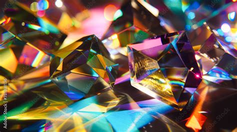 Iridescent Crystals: A Kaleidoscope of Light and Color