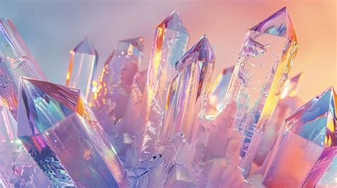 Iridescent Crystals: Nature's Captivating Symphony of Colors