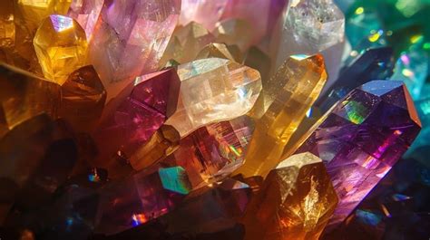 Iridescent Crystals: The Enchanting Spectrum of Light