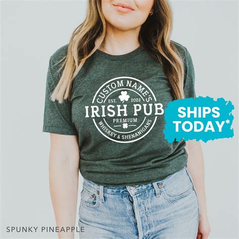 Irish Bar Shirts: A Celebration of Irish Culture, Heritage, and Spirit