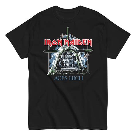 Iron Maiden Aces High T-Shirt: A Symbol of Rock and Aviation