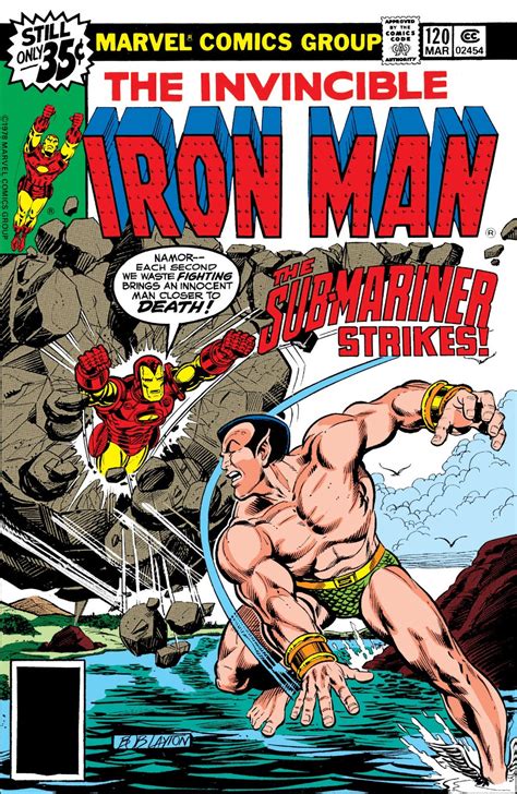 Iron Man Vol1 120 Iron Man Battles Namor the Sub-mariner  Kindle Editon