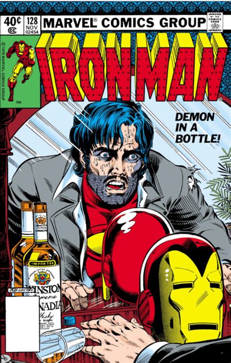 Iron Man Vol1 128 Demon in a Bottle-Classic Alcohol Cover  Epub