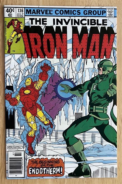Iron Man Vol1 136 1st Appearance of Endotherm  Kindle Editon