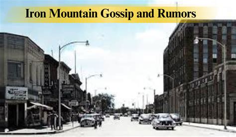 Iron Mountain Gossip and Rumors: Uncover the Hidden Story