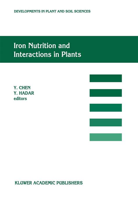 Iron Nutrition and Interactions in Plants 1st Edition Kindle Editon