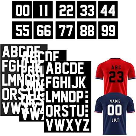 Iron On Shirt Numbers: A Comprehensive Guide for the Sports Enthusiast