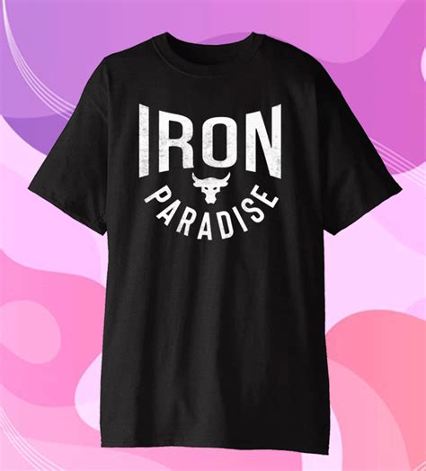 Iron Paradise Shirt: The Ultimate Workout Apparel for Gym Enthusiasts