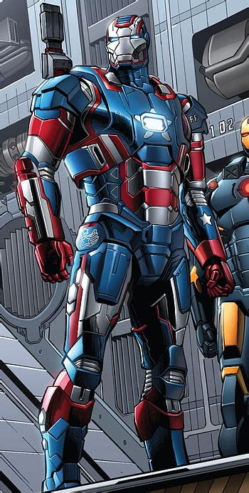 Iron Patriot Armor Norman: The Superhuman Defensive System