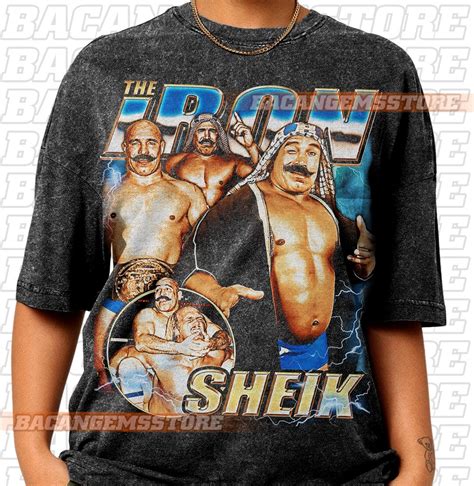 Iron Sheik T-Shirt: A Statement of Resilience and Unwavering Spirit