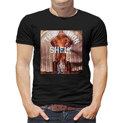 Iron Sheik T-Shirt: Embrace the Legacy of the Persian Lion