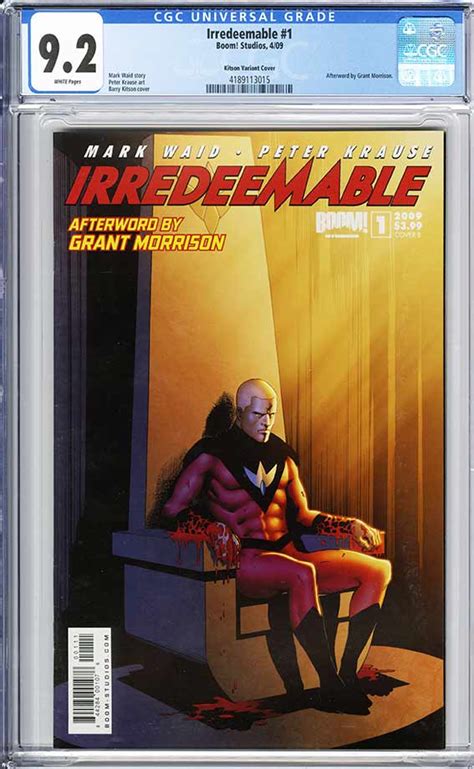 Irredeemable Issue 9 Variant Cover Boom Reader