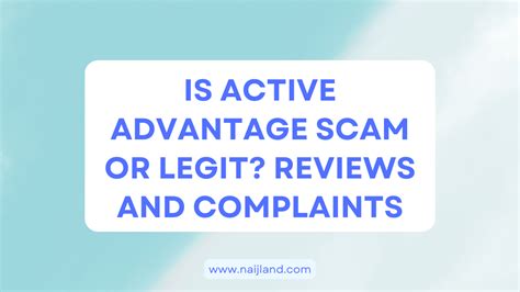 Is Active Advantage a Scam? Here's What You Need to Know (and How to Avoid It!)