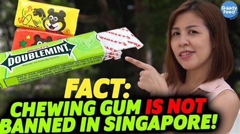 Is Chewing Gum Banned in Singapore: The 2025 Verdict