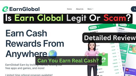 Is Earn Global Legit: A Comprehensive Guide to its Legitimacy and Earnings Potential