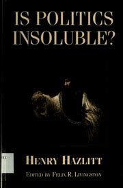 Is Politics Insoluble PDF