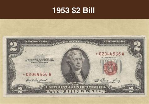 Is Your Attic Hiding a Fortune? Unveiling the Value of the 1953 Red $2 Bill