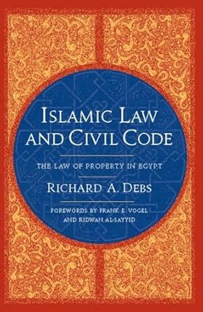 Islamic Law and Civil Code: The Law of Property in Egypt Doc