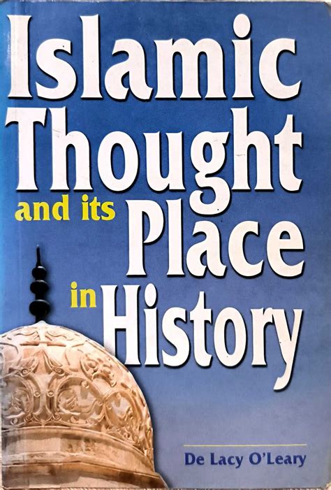 Islamic Thought and its Place in History PDF