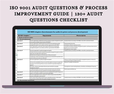 Iso 9001 Audit Questions Answers Doc