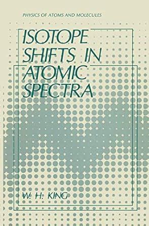 Isotope Shifts in Atomic Spectra 1st Edition Epub