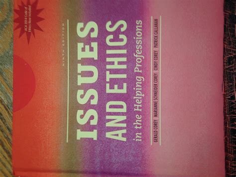 Issues and Ethics in the Helping Professions Book Only PDF