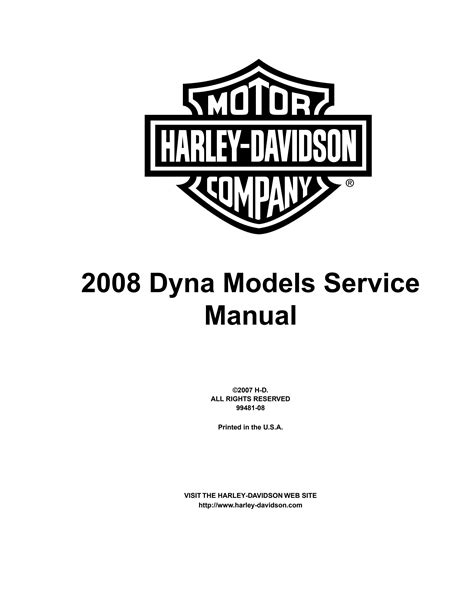 Issuu Harley Davidson Dyna Models Service Manual Re Ebook Kindle Editon