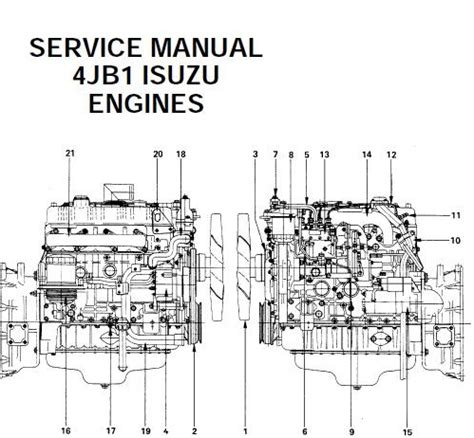 Isuzu 4jb1 Engine Manual Ebook PDF